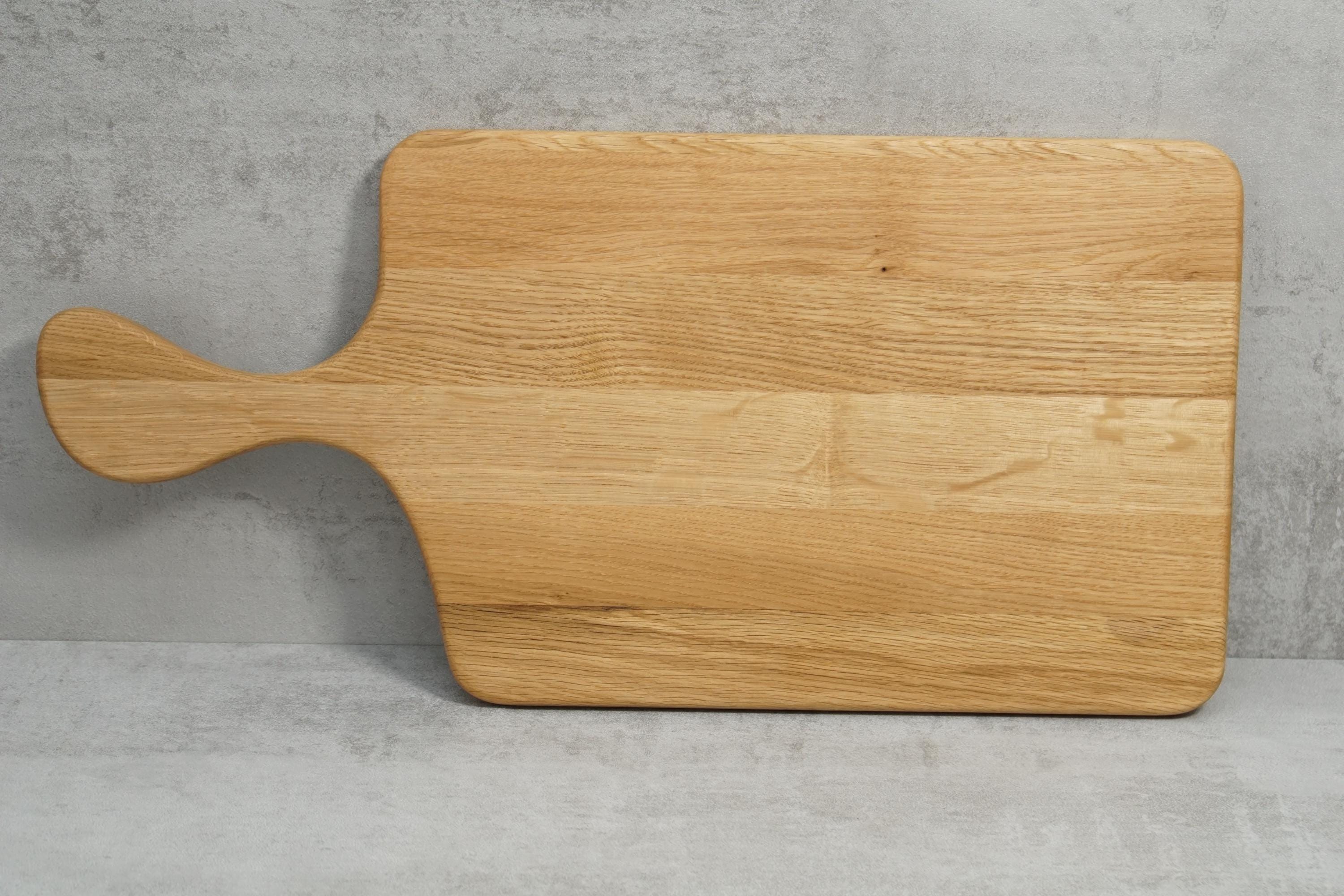 Solid Oak Sharing Board with Handle
