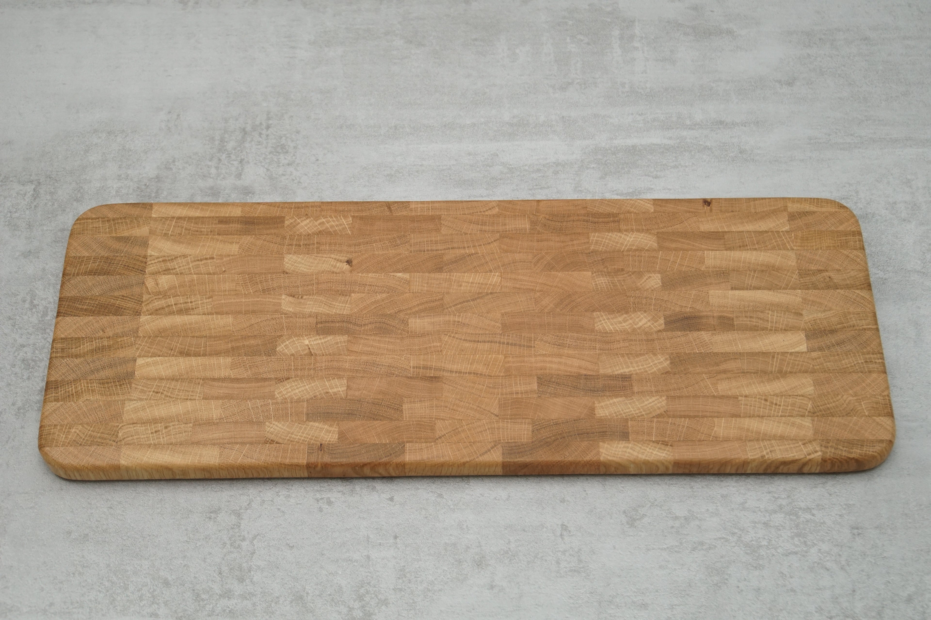 Solid Oak, End Grain Charcuterie Board