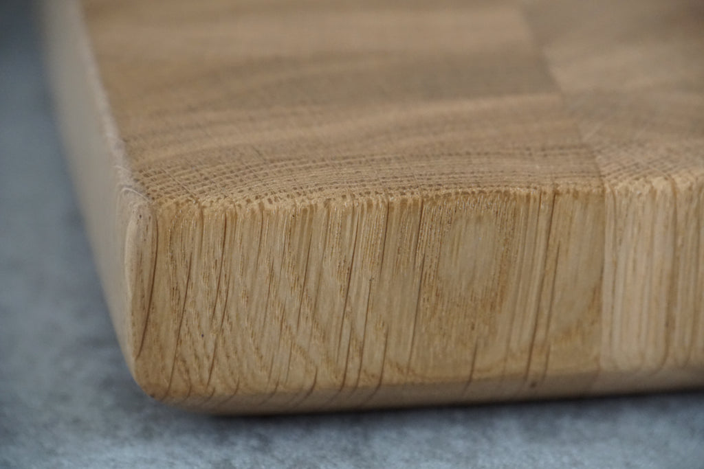 Solid Oak, End Grain, Floating Chopping Board
