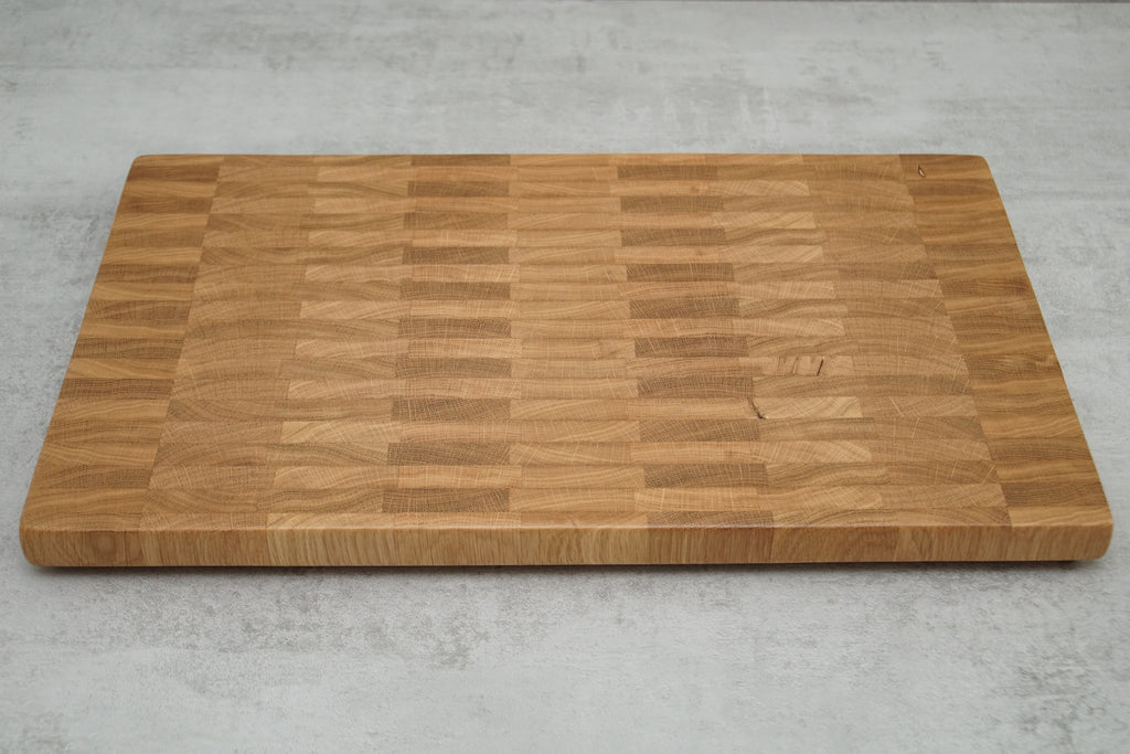 Solid Oak, End Grain, Floating Chopping Board